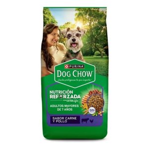 Dog Chow Adultos 7+ Longevidad 3, 8 y 16.5 Kg