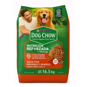 Dog Chow Adulto Raza Mediana y Grandes 3, 8 y 16.5 Kg