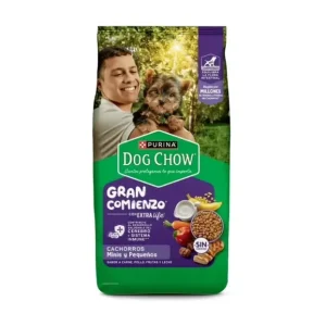 Dog Chow Cachorros Minis - Pequeños Carne - Pollo 3 y 8 Kg