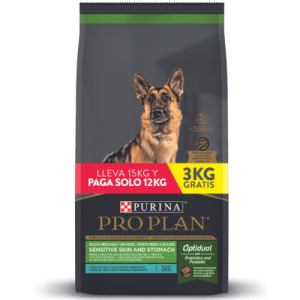 Pro Plan Sensitive Skin And Stomach 12+3k