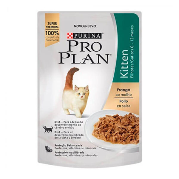 Pro plan kitten humedo