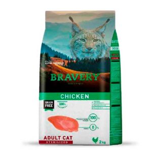 Bravery Kitten Chicken Alimento Gato 2 KG