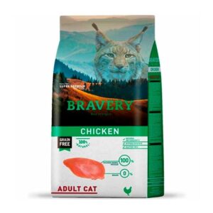 Bravery Chicken Adulto Gato - 2 KG
