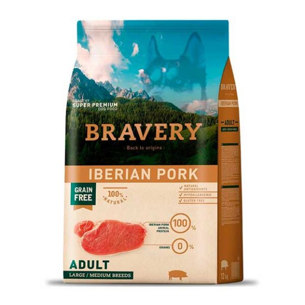 Bravery iberian pork adult large medium