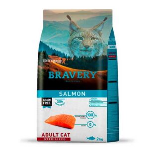 Bravery Gato Adulto Salmón