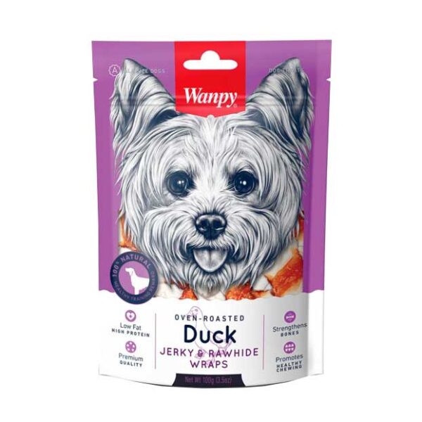 Wanpy Duck Jerky Strips 100Grs