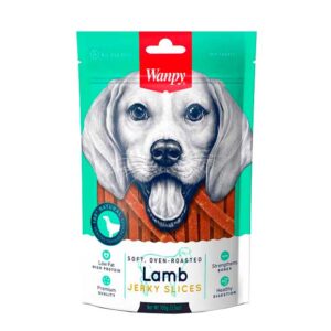 Wanpy Lamb Jerky Slices 100Grs