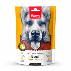 Wanpy Beef Jerky Slices Snacks Perro 100Grs