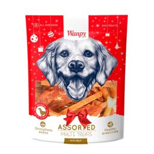 Wanpy Assorted Multi Treats 300Grs