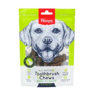 Wanpy Toothbrush Chews Beef Flavor 100Grs