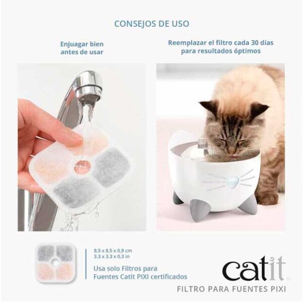 Catit Filtros Fuente Pixi