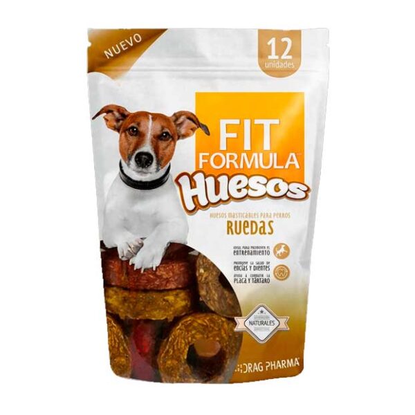 Fit Formula SnackHuesos Ruedas 12 Unidades