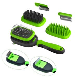 Cepillo Multifuncional 5 En 1 Grooming Kit