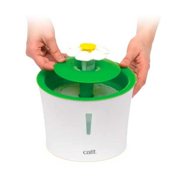 Catit fuente bebedera flor para gato 3kg