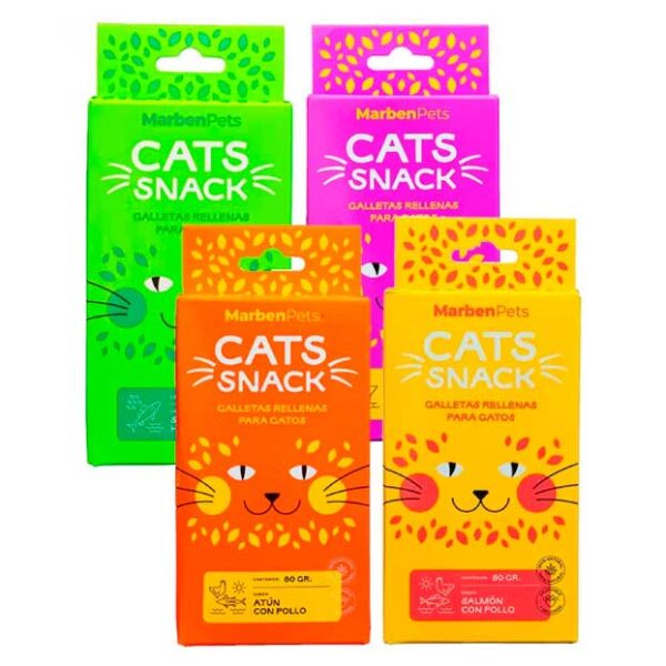 Cats Snack Galletas Rellenas Para Gatos