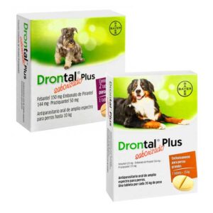 Drontal Plus Antiparasitario Saborizado Para Perro