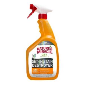 Natures Miracle Set-in Stain Destroyer Oxy Formula Eliminador Olores Gatos