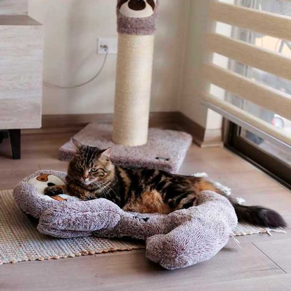 cama gato antiestres