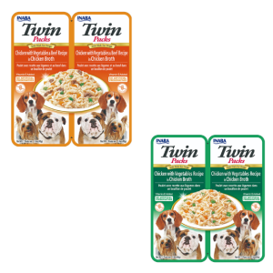 Twin Packs Pollo con Vegetables - Vacuno Para Perro
