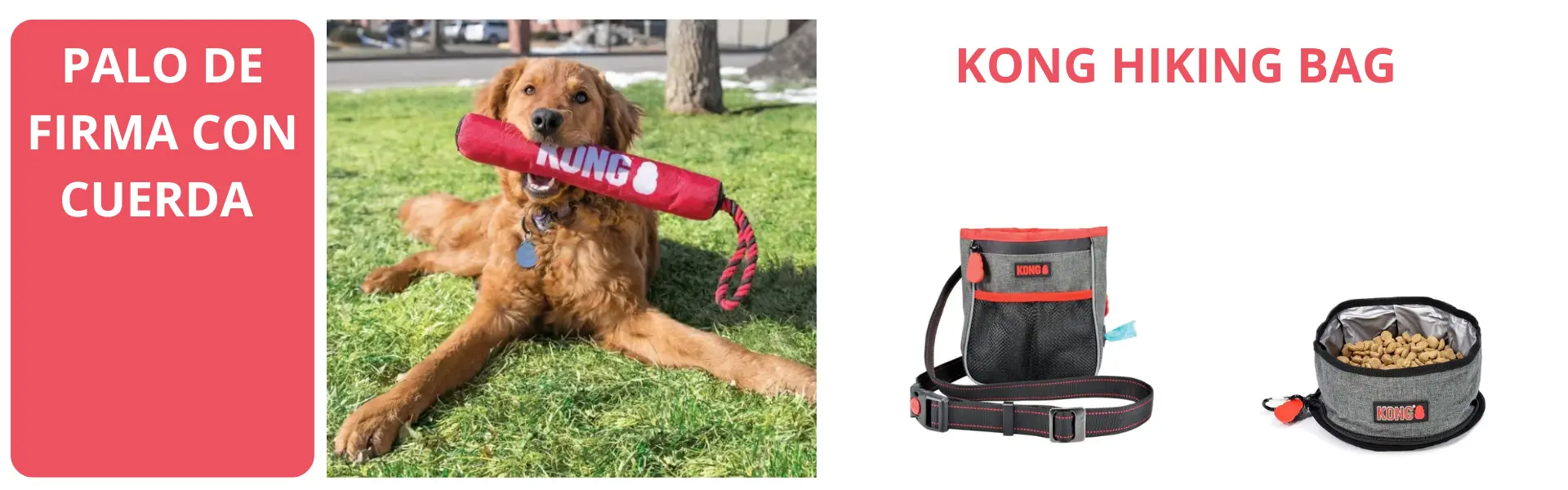 Kong Hiking Bag para perros talla M