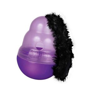 KONG Juguete y Comedero "Wobbler" para Gatos