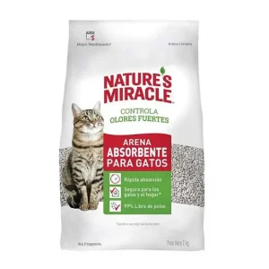 Nature's Miracle Arena Absorbente Aglutinante Gatos Control Olor 2 kg