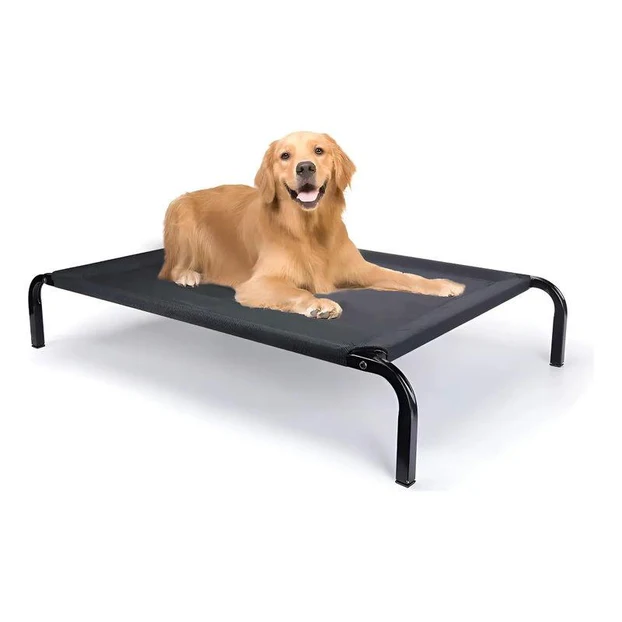 Cama elevada L gris oscuro BRNX