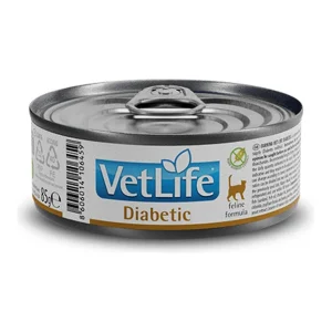 VetLife Diabetic Alimento Dietético Húmedo Gato 85 g